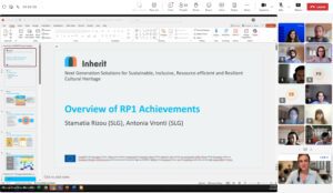 Partners at the first review meeting online
