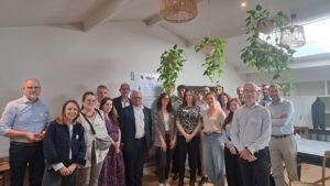 Participants of the INHERIT workshop organised by Bouygues Construction